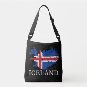 Iceland Flag Crossbody Bag