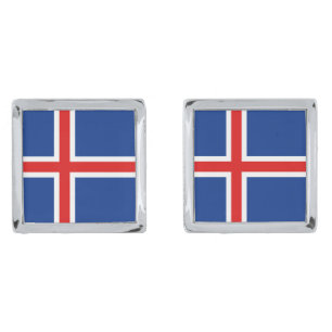 Iceland Flag Cufflinks