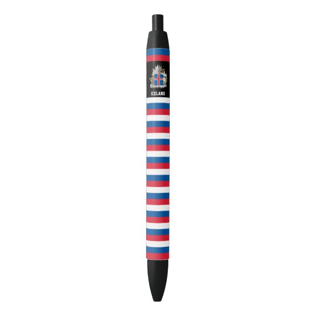 Iceland Flag Cute Patriotic Pen (Front Vertical)