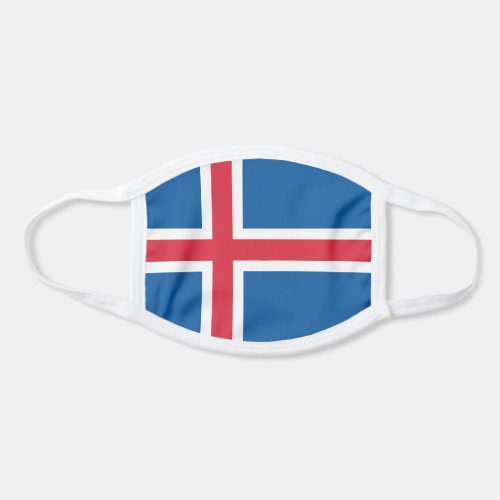 Iceland Flag Face Mask
