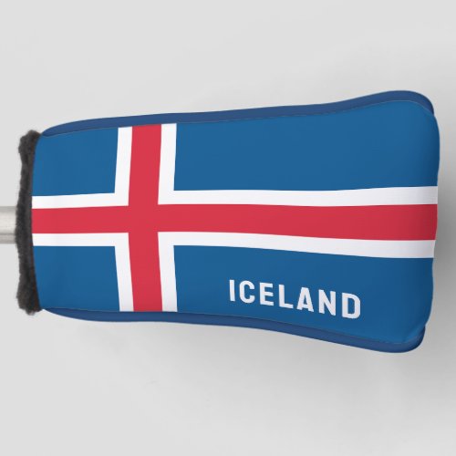 Iceland Flag Golf Head Cover