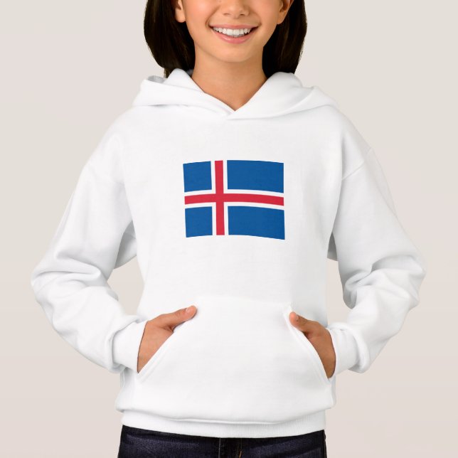 Iceland Flag Hoodie (Front)
