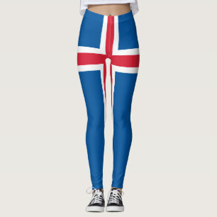 Iceland Flag Leggings