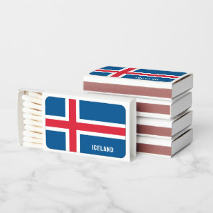 Iceland Flag Matchboxes