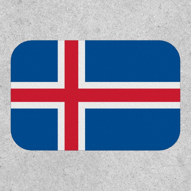 Iceland Flag Patch (Front)