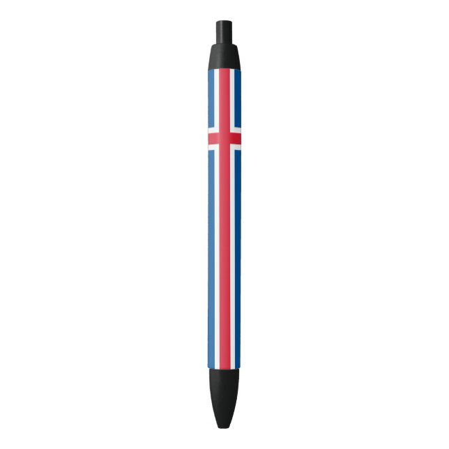 Iceland Flag Pen (Front Vertical)