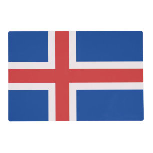 Iceland flag placemat