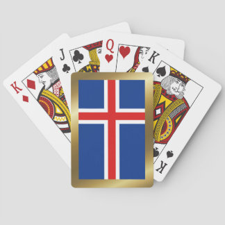 Iceland Flag Playing Cards