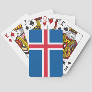 Iceland Flag Poker Cards