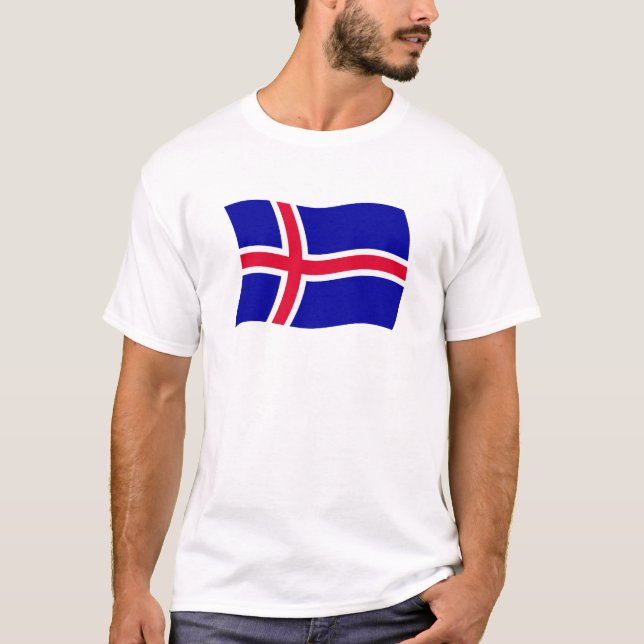Iceland Flag Shirt (Front)