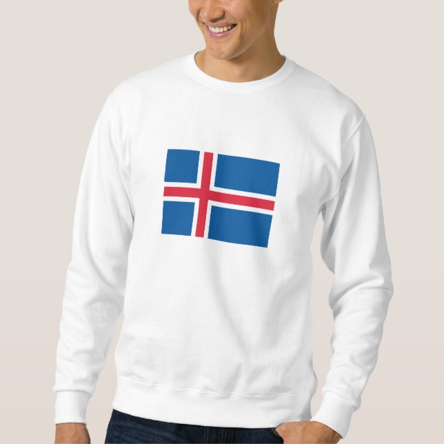 Iceland Flag Sweatshirt (Front)