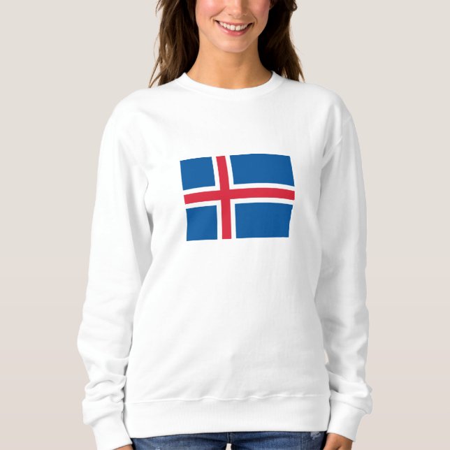 Iceland Flag Sweatshirt (Front)