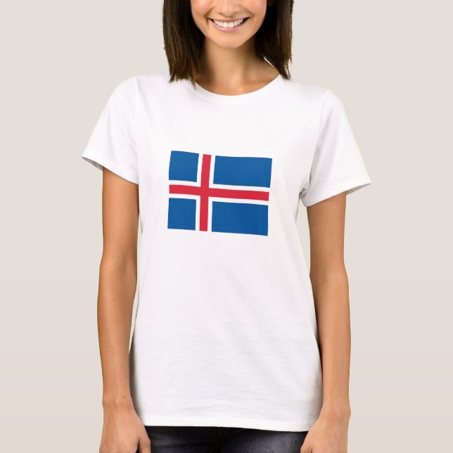 Iceland Flag T-Shirt (Front)