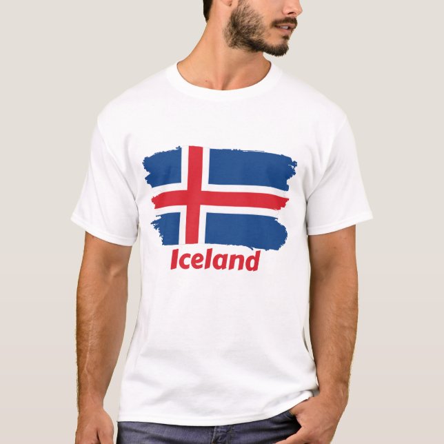 Iceland Flag T-Shirt (Front)