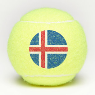 Iceland Flag Tennis Balls