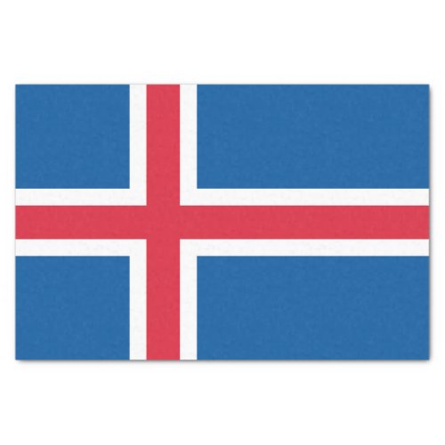 Iceland Flag Tissue Paper