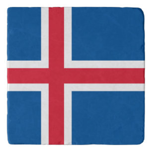 Iceland Flag Trivet