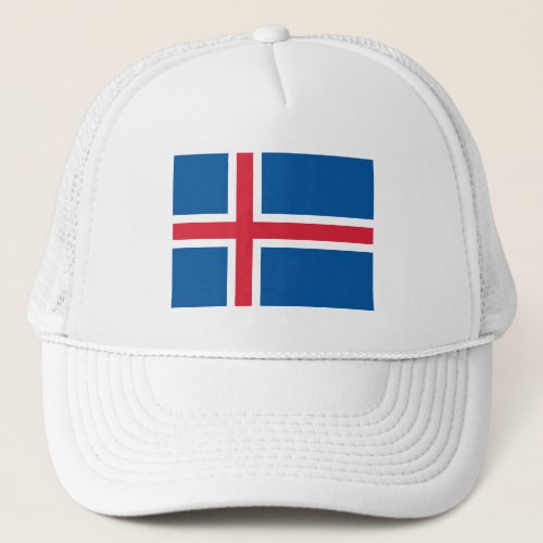Iceland Flag Trucker Hat