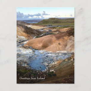 Iceland Geothermal - Postcard