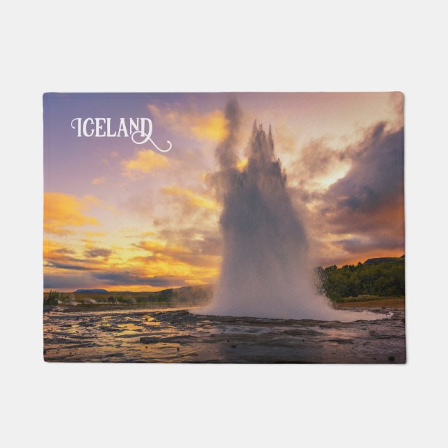 Iceland Geyser Doormat (Front)