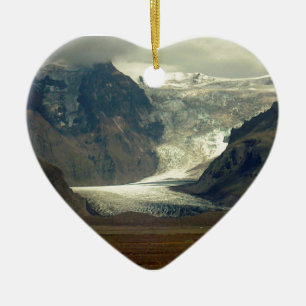 Iceland Glacier ornament