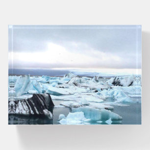 Iceland glacier - paperweight