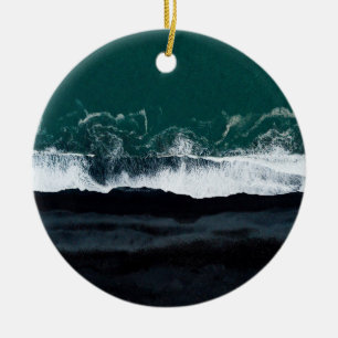 Iceland Glacier Solheimajokull Ornament