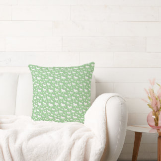 Iceland herd throw pillow