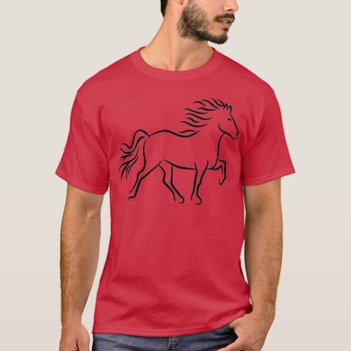 Iceland horse 3 T_Shirt