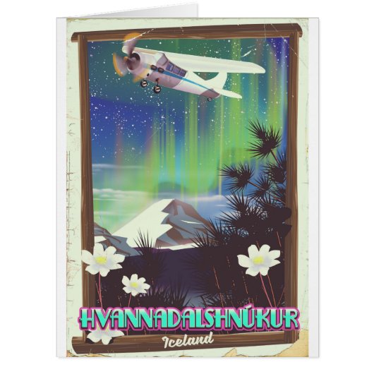 iceland Hvannadalshnúkur Cards (Front)