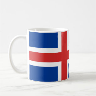 Iceland (Icelandic) Flag Coffee Mug