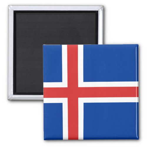 Iceland Icelandic Flag Magnet