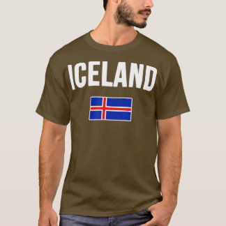Iceland Icelandic Flag Reykjavik ravel Souvenir Lo T-Shirt