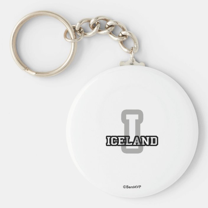 Iceland Key Chain