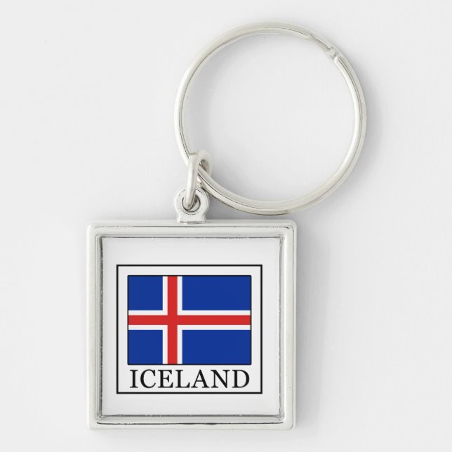Iceland Keychain (Front)