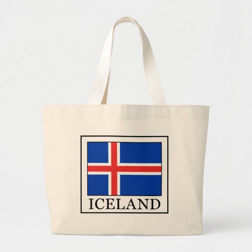 Iceland Large Tote Bag