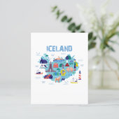 Iceland map (Standing Front)