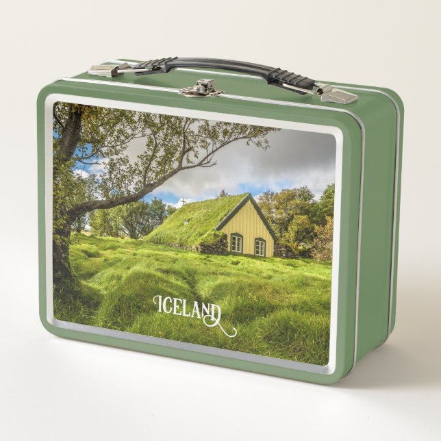 Iceland Metal Lunch Box (Front)