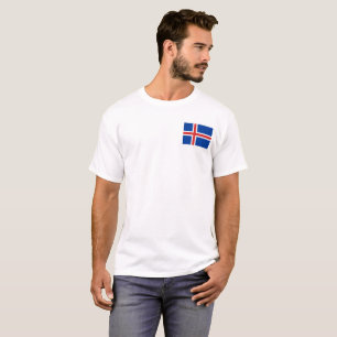 Iceland National World Flag T-Shirt