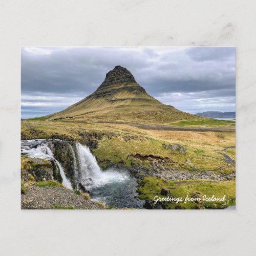 Iceland nature _ Postcard