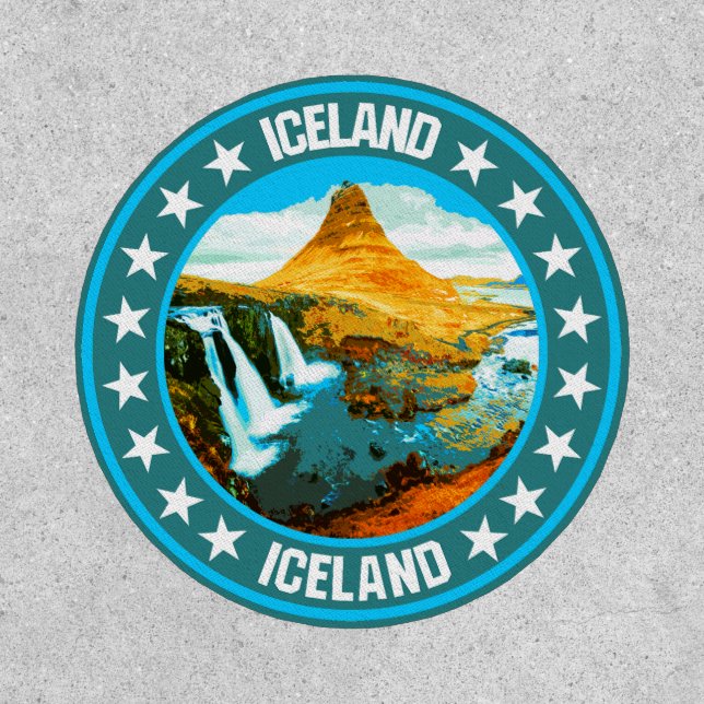 Iceland                                            patch (Front)