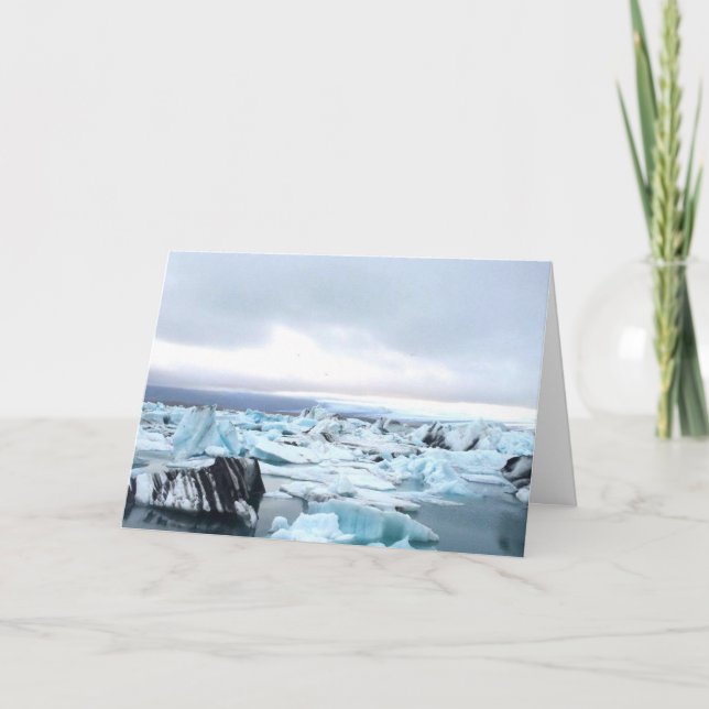 Iceland - Personalized holiday/greeting card (Front)