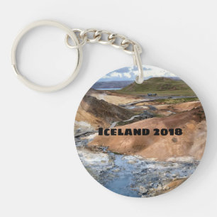 Iceland - Personalized keychain