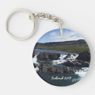 Iceland - Personalized keychain