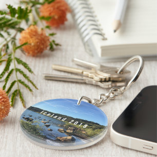 Iceland - Personalized keychain