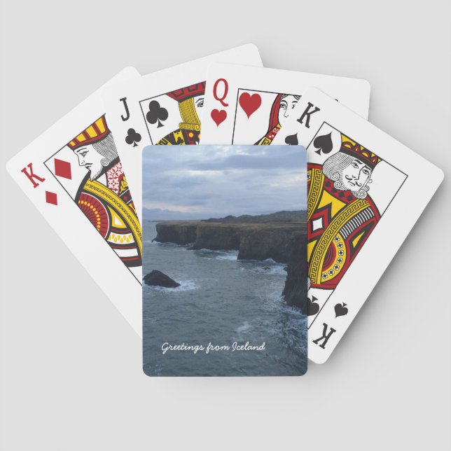 Iceland - Playing cards (Back)