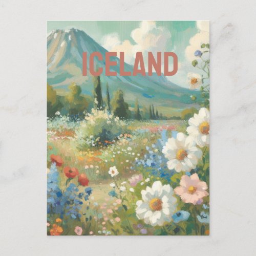 iceland postcard