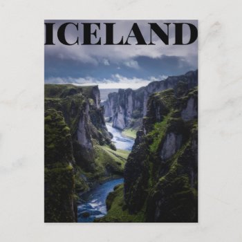 Iceland Postcard by TwoTravelledTeens at Zazzle