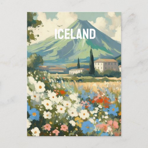 iceland postcard