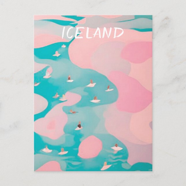 Iceland postcard (Front)